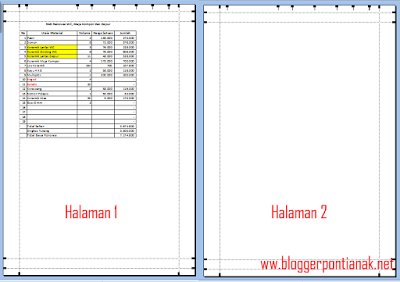 Cara Membuat Judul di Excel 2007 Cara Membuat Judul di Excel 2007