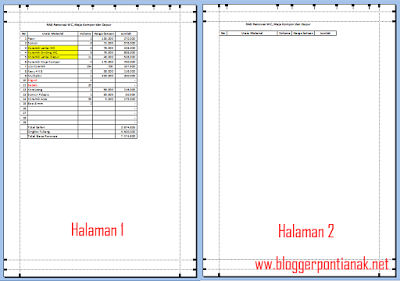 Cara Membuat Judul di Excel 2007 Cara Membuat Judul di Excel 2007
